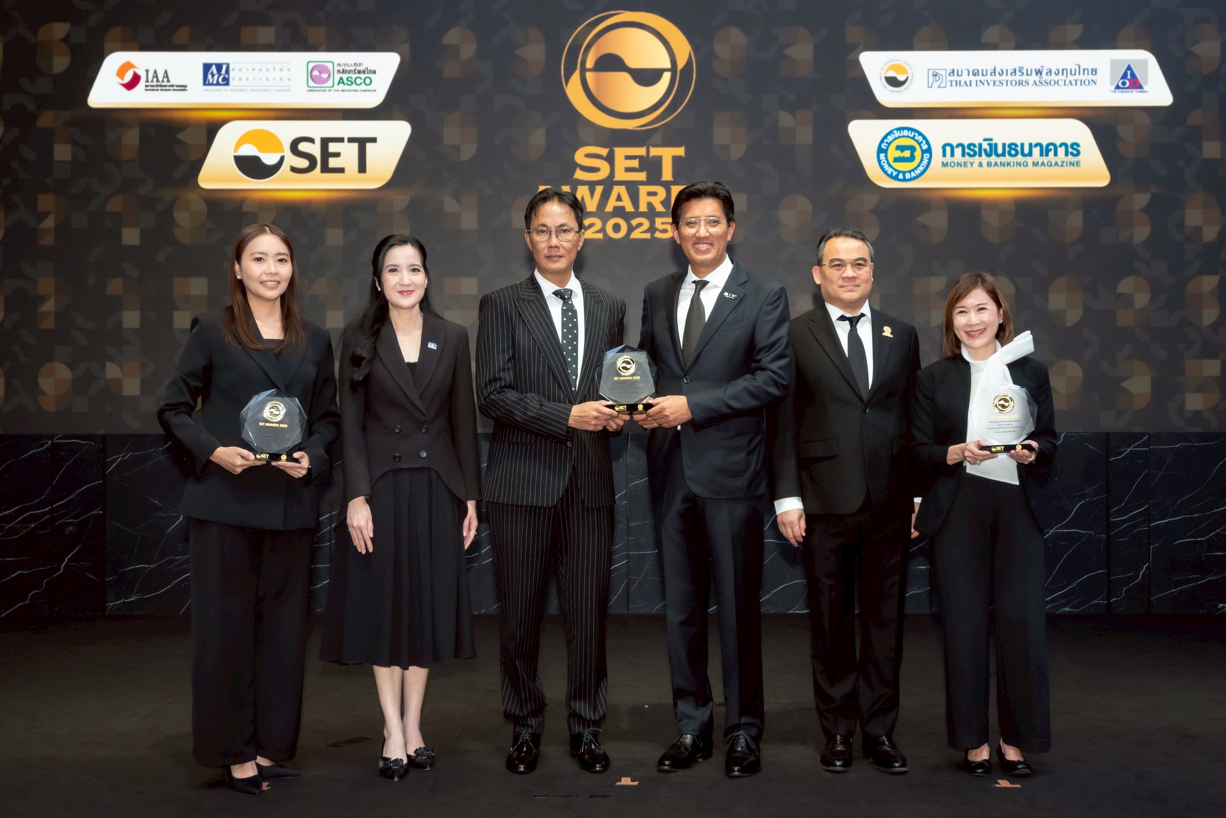 TACC คว้า 4 รางวัลเกียรติยศ จากเวที SET Awards 2025