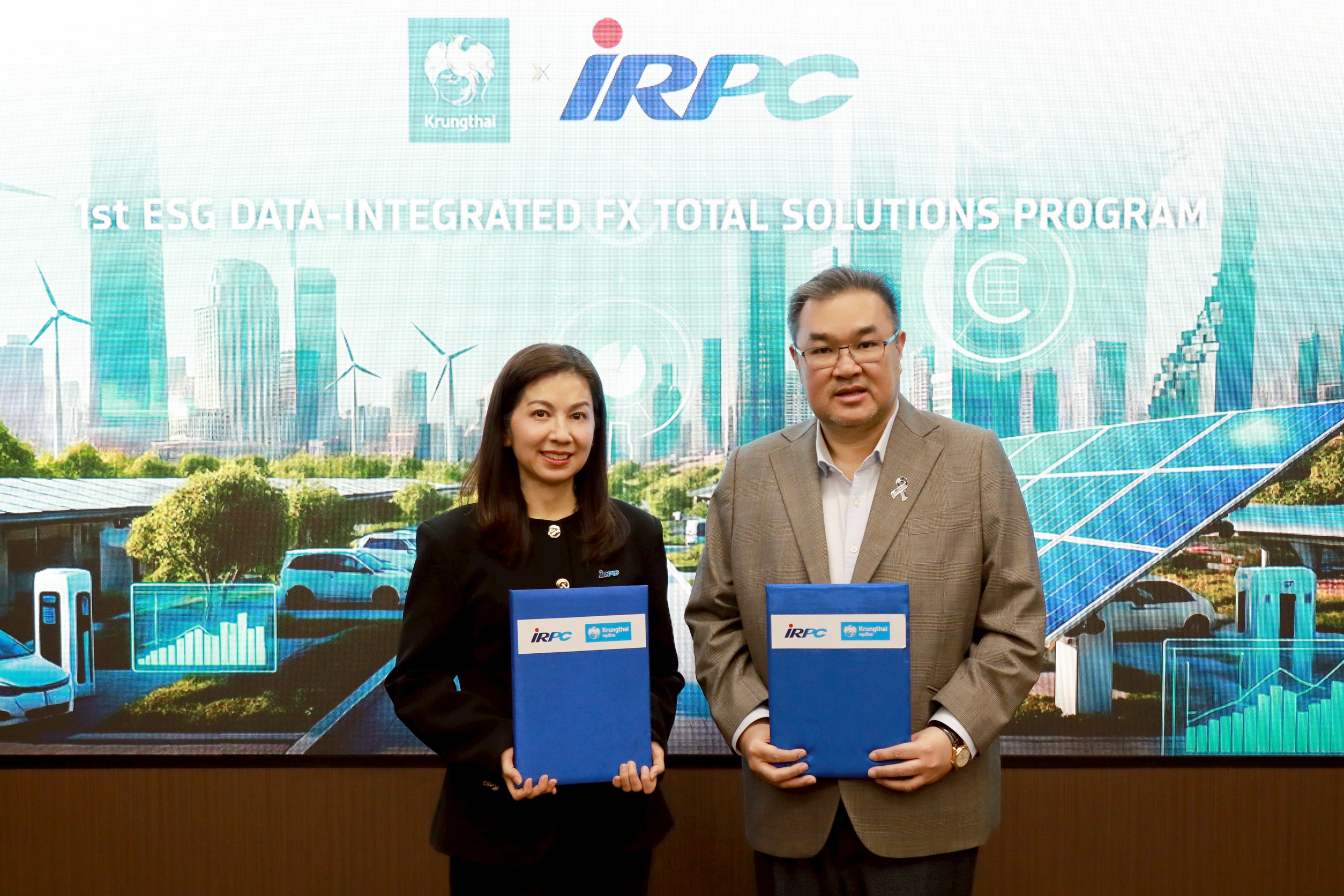 “IRPC - KTB” ยกระดับบริหารอัตราแลกเปลี่ยนผ่าน ESG Platform ตอบโจทย์ธุรกิจเติบโตอย่างยั่งยืน