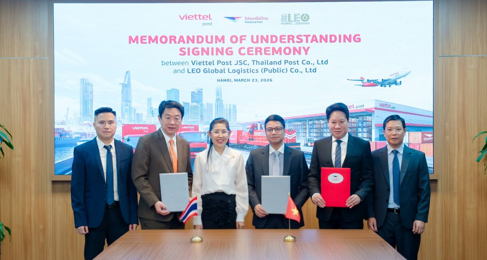 LEO จับมือ Thailand Post – Viettel Post เปิด “ระเบียงโลจิสติกส์ ไทย – เวียดนาม - จีน”